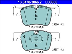 ATE 13.0470-3866.2 ATE Ceramic