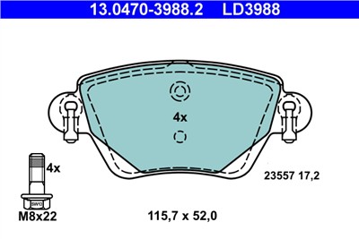 ATE 13.0470-3988.2 Číslo výrobce: LD3988. EAN: 4006633374729.