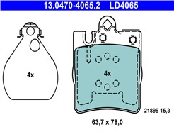 ATE 13.0470-4065.2 ATE Ceramic