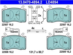ATE 13.0470-4894.2 ATE Ceramic