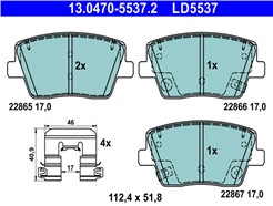 ATE 13.0470-5537.2 ATE Ceramic