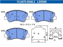 ATE 13.0470-5548.2 ATE Ceramic