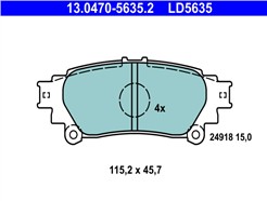 ATE 13.0470-5635.2 ATE Ceramic