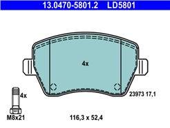 ATE 13.0470-5801.2 ATE Ceramic