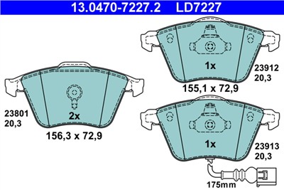 ATE 13.0470-7227.2 Číslo výrobce: LD7227. EAN: 4006633347082.