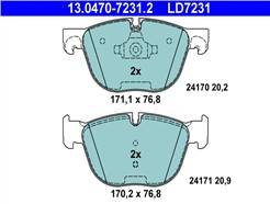 ATE 13.0470-7231.2 ATE Ceramic