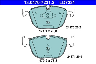 ATE 13.0470-7231.2 Číslo výrobce: LD7231. EAN: 4006633374903.