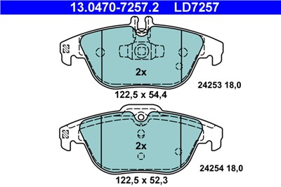 ATE 13.0470-7257.2 Číslo výrobce: LD7257. EAN: 4006633347174.