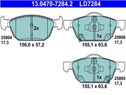 ATE 13.0470-7284.2 ATE Ceramic