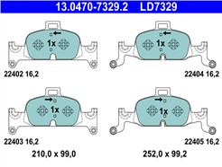 ATE 13.0470-7329.2 ATE Ceramic