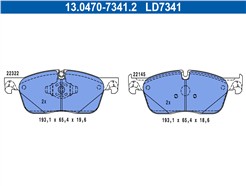 ATE 13.0470-7341.2 ATE Ceramic