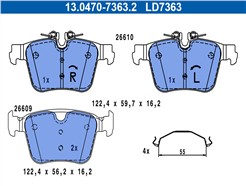 ATE 13.0470-7363.2 ATE Ceramic