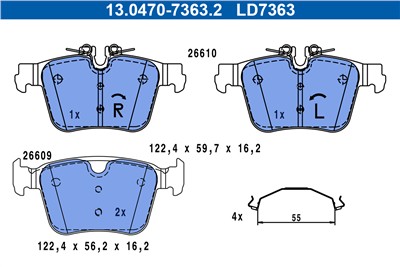 ATE 13.0470-7363.2 Číslo výrobce: LD7363. EAN: 4006633496834.