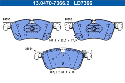 ATE 13.0470-7366.2 Číslo výrobce: LD7366.