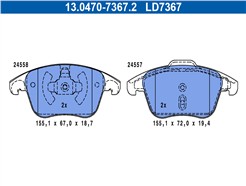 ATE 13.0470-7367.2 ATE Ceramic