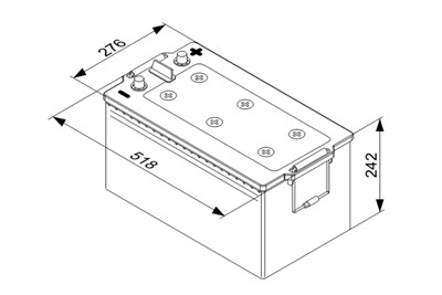 BOSCH 0 092 T50 800 Číslo výrobce: T5 080. EAN: 4047024345058.