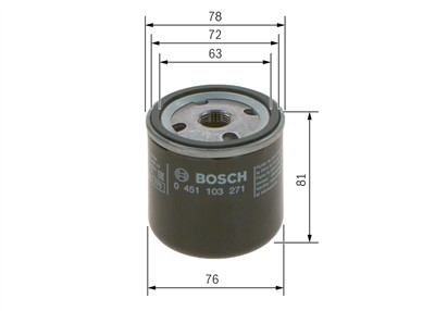 BOSCH 0 451 103 271 Číslo výrobce: P 3271. EAN: 3165141087192.