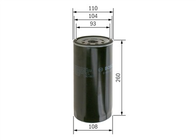 BOSCH 0 451 403 001 Číslo výrobce: P 3001. EAN: 3165141144710.