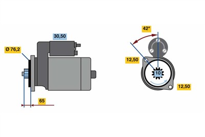 BOSCH 0 986 018 390 Číslo výrobce: 1839. EAN: 3165143174753.