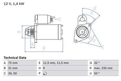 BOSCH 0 986 019 840 Číslo výrobce: 1984. EAN: 4047024124127.