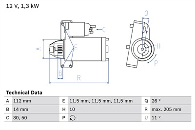 BOSCH 0 986 023 480 Číslo výrobce: 2348. EAN: 4047024813267.