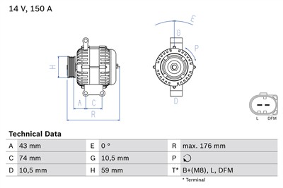 BOSCH 0 986 047 910 Číslo výrobce: 4791. EAN: 4047024102811.