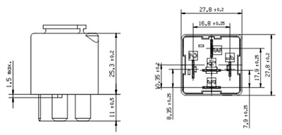 BOSCH 0 986 332 053 Číslo výrobce: V23136-A1-X53. EAN: 3165143408056.