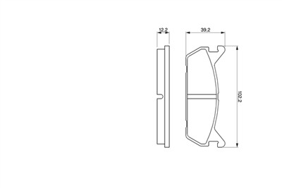 BOSCH 0 986 461 146 Číslo výrobce: BP595. EAN: 3165143725085.