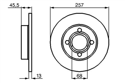 BOSCH 0 986 478 016 Číslo výrobce: BD27. EAN: 3165141023442.