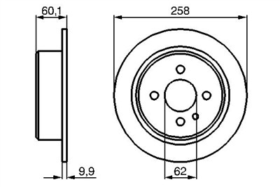 BOSCH 0 986 478 034 Číslo výrobce: BD37. EAN: 4047024249738.