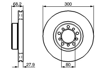 BOSCH 0 986 478 197 Číslo výrobce: BD157. EAN: 3165142831435.