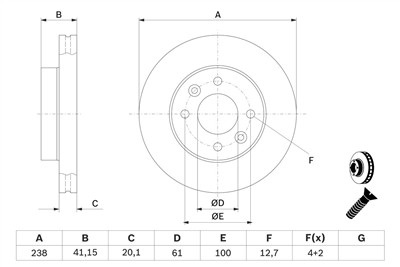 BOSCH 0 986 478 276 Číslo výrobce: BD221. EAN: 4047024199408.