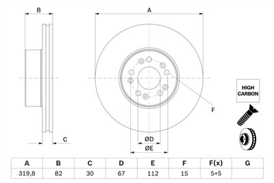 BOSCH 0 986 478 527 Číslo výrobce: BD450. EAN: 3165142718828.