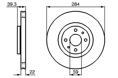 BOSCH 0 986 478 786 Číslo výrobce: BD694. EAN: 4047024095557.