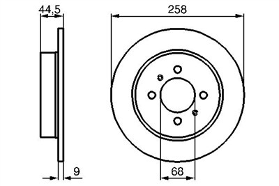 BOSCH 0 986 478 836 Číslo výrobce: BD736. EAN: 3165143376423.
