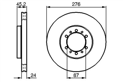 BOSCH 0 986 478 844 Číslo výrobce: BD744. EAN: 3165141246117.