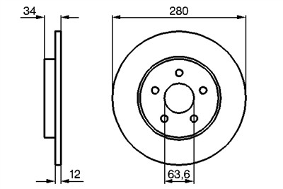 BOSCH 0 986 479 068 Číslo výrobce: BD1005. EAN: 4047024094789.