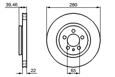 BOSCH 0 986 479 156 Číslo výrobce: BD987. EAN: 3165142839400.