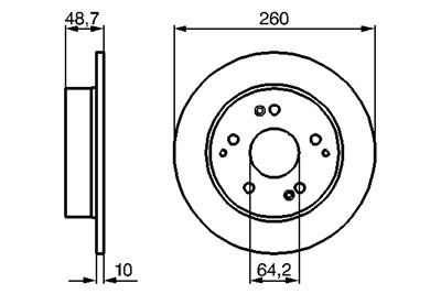 BOSCH 0 986 479 225 Číslo výrobce: BD1092. EAN: 4047024202061.