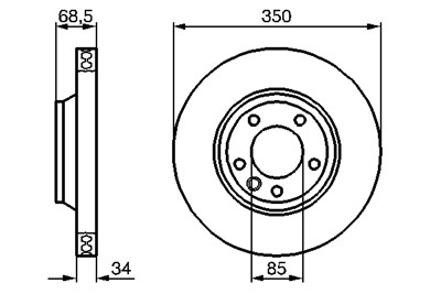 BOSCH 0 986 479 251 Číslo výrobce: BD1116. EAN: 4047024202146.
