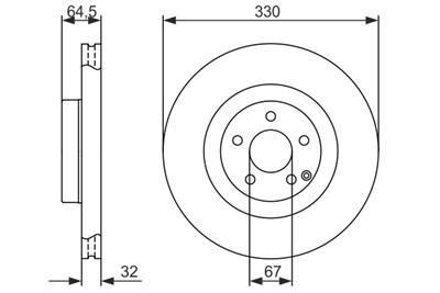 BOSCH 0 986 479 415 Číslo výrobce: BD1309. EAN: 4047024400412.
