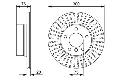 BOSCH 0 986 479 497 Číslo výrobce: BD1356. EAN: 4047024615489.