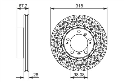 BOSCH 0 986 479 549 Číslo výrobce: BD1393. EAN: 4047024615502.
