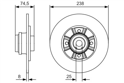 BOSCH 0 986 479 759 Číslo výrobce: BD1589. EAN: 4047024907683.