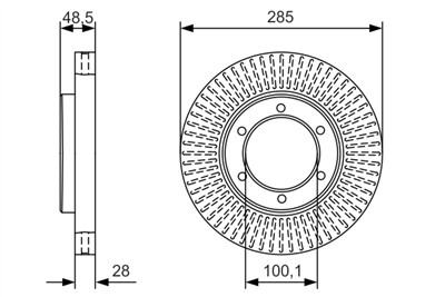 BOSCH 0 986 479 A95 Číslo výrobce: BD2155. EAN: 4047025362986.