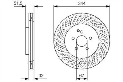 BOSCH 0 986 479 D07 Číslo výrobce: BD2428. EAN: 4047025570947.