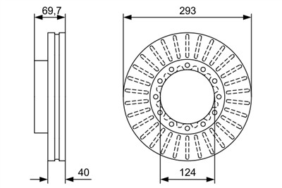 BOSCH 0 986 479 D14 Číslo výrobce: BD2435. EAN: 4047025568135.