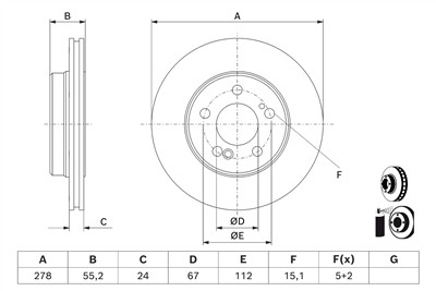 BOSCH 0 986 479 D60 Číslo výrobce: BD2546. EAN: 4047026140866.