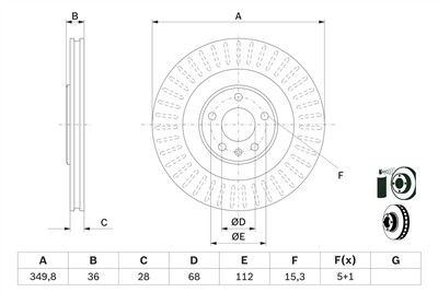 BOSCH 0 986 479 E41 Číslo výrobce: BD2642. EAN: 4047026312751.