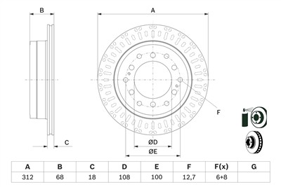 BOSCH 0 986 479 F07 Číslo výrobce: BD2752. EAN: 4047026262148.